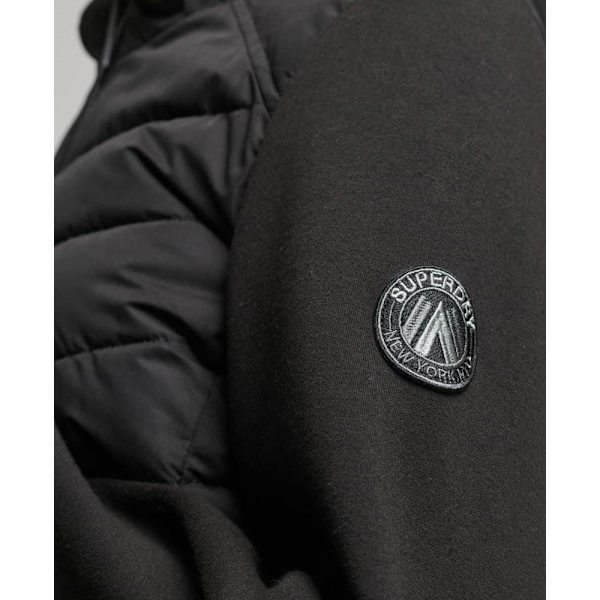 Superdry Polstret Jakke Storm Hybrid Sort 2XS Kvinde