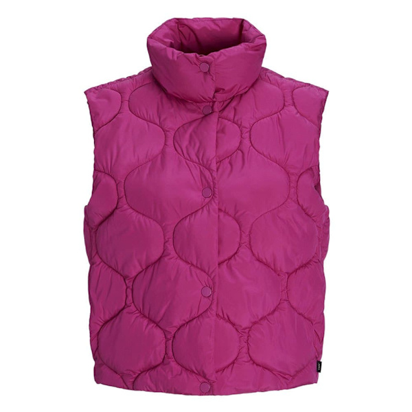 Jack & Jones Sena Quilted Väst Rosa M Kvinna