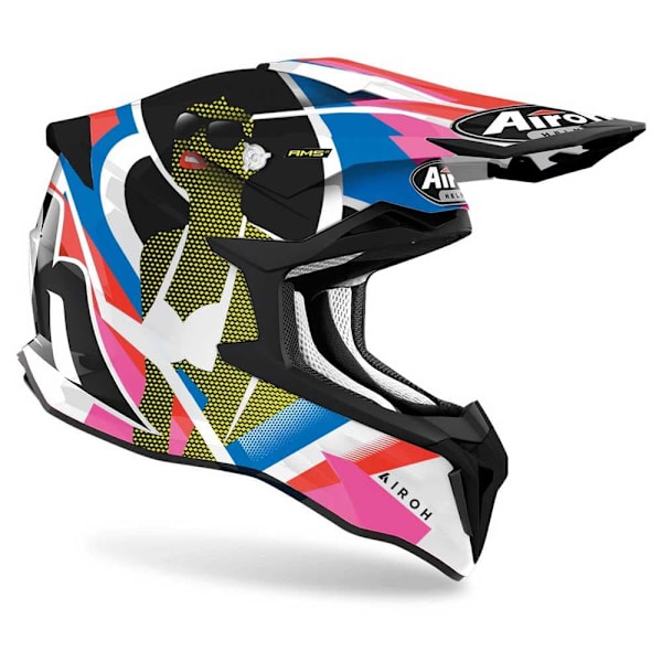 Airoh Motocross Hjelm Stryker View Flerfarvet XL