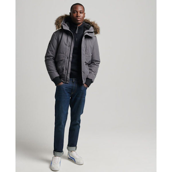 Superdry Bomberjacka Everest Grå XL Man