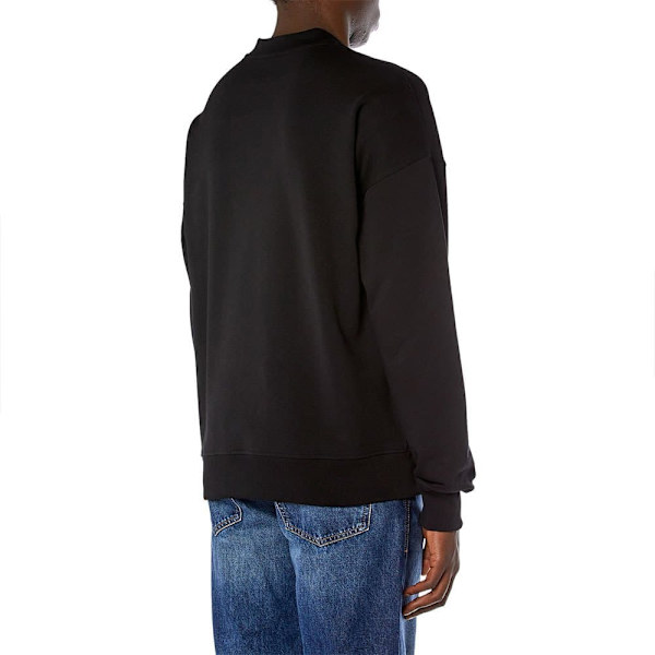 Diesel S Rob Microdiv Sweatshirt Sort XL Mand
