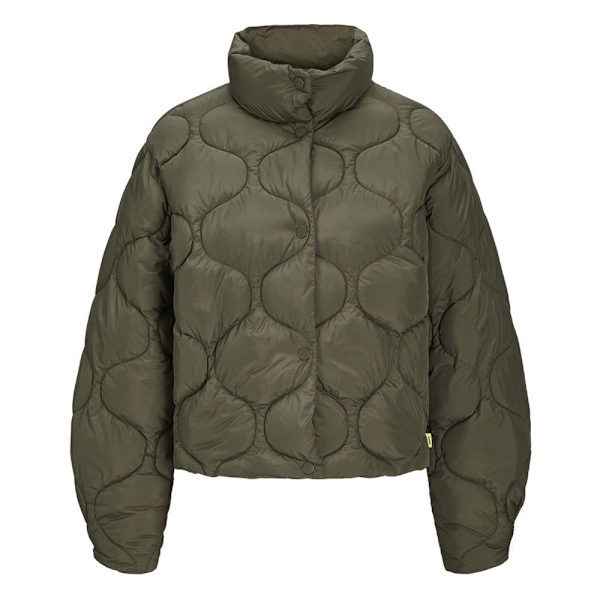 Jack & Jones Sena Quilted Jakke Grøn XL Kvinde