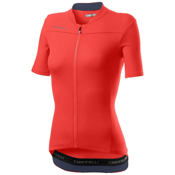 Castelli Lyhythihainen Jersey Anima 3 Oranssi S Nainen