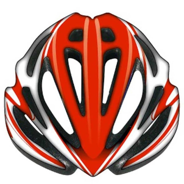 Kali Protectives Loka Hjelm Rød,Hvid,Sort S