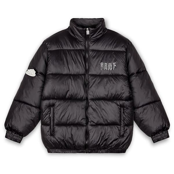 Grimey Back At You Pufferjakke Sort XL Mand