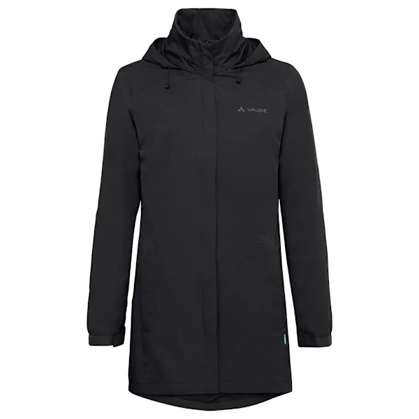 Vaude Escape Parka Sort 40 Kvinde