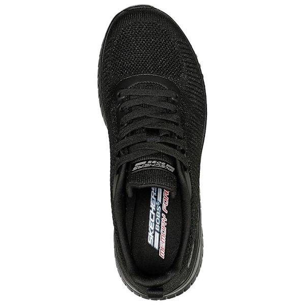 Skechers Bobs Squad Chaos Sko Sort EU 39 Kvinde