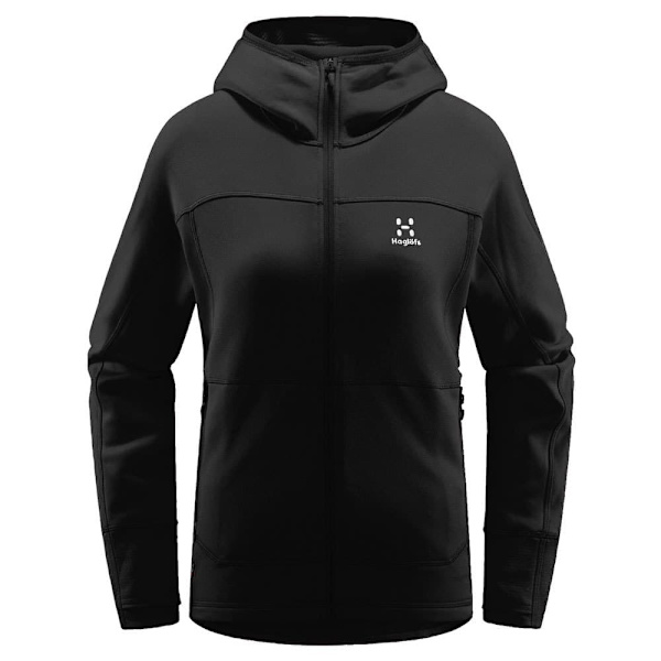 Haglofs Betula Sweatshirt Med Dragkedja Svart XL Kvinna