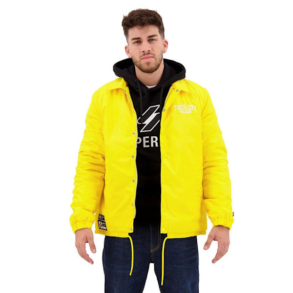 Superdry Jakke Snap Coach Gul L Mand