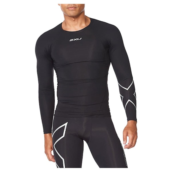 2xu Compression Pitkähihainen T-paita Core Musta S Mies