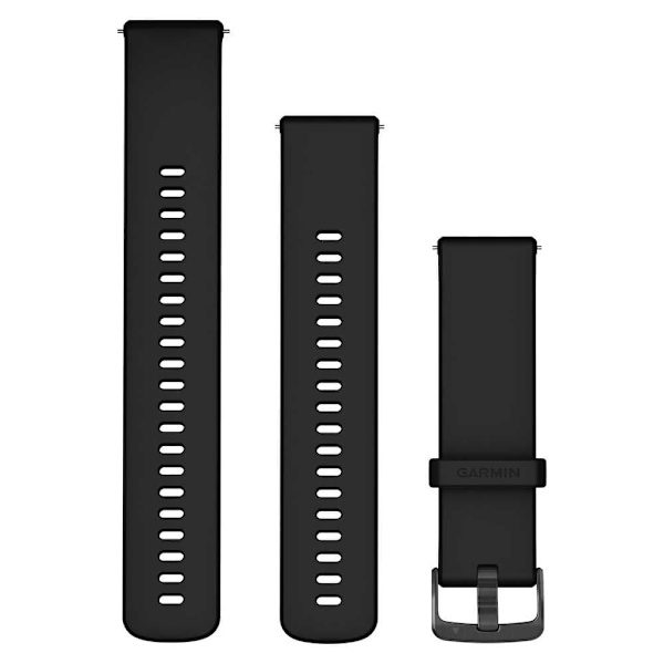 Garmin Strop Med Hurtig Udløsning 22 Mm Sort