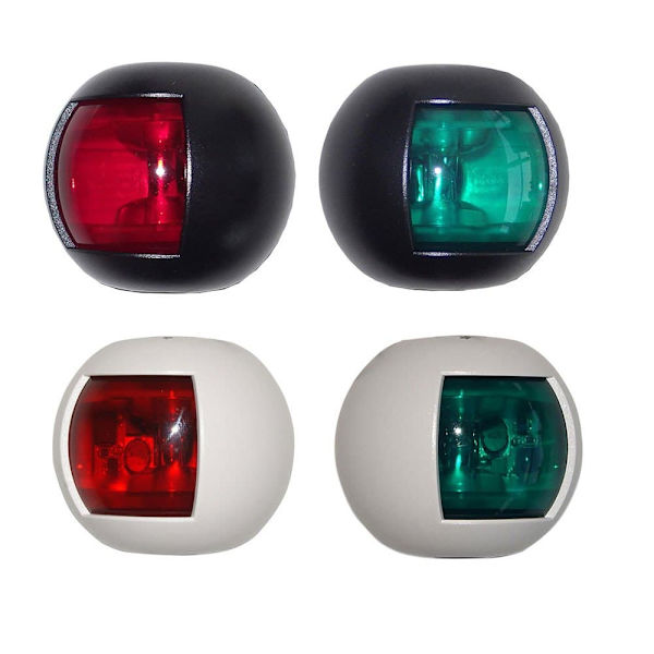 Fni Rødt Led Lys Delfi 112.5° 6-32vdc 0.1a Transparent 70 x 63 x 38 mm