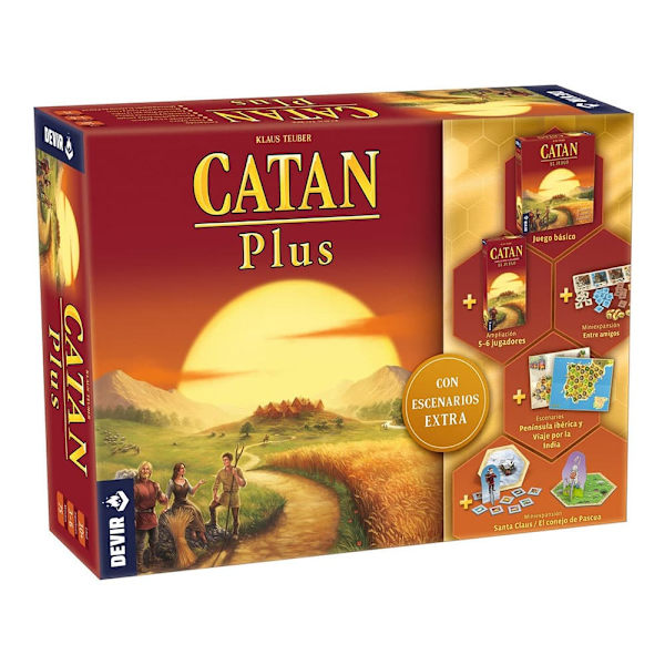 Devir Catan Plus Pegi Brädspel