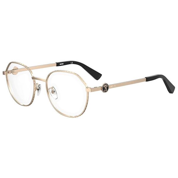 Moschino Mos586-000 Kvinna Med Glasögon Guld
