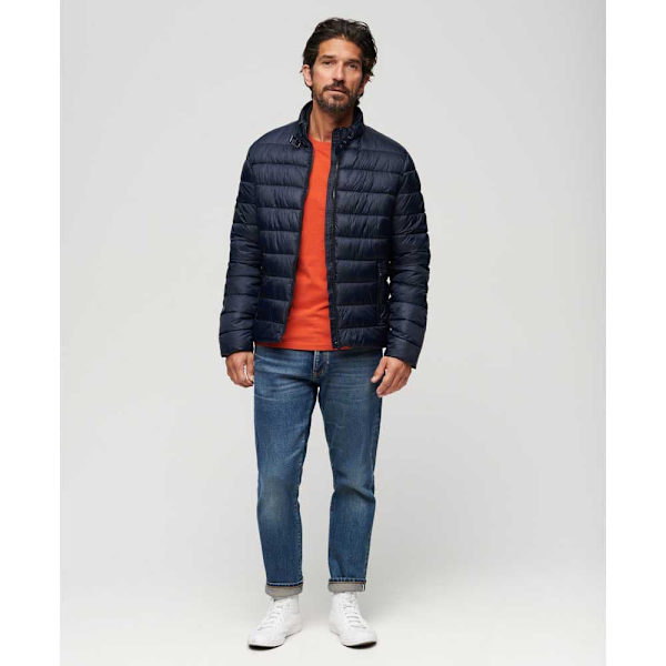 Superdry M5011851a Jakke Blå XL Mand