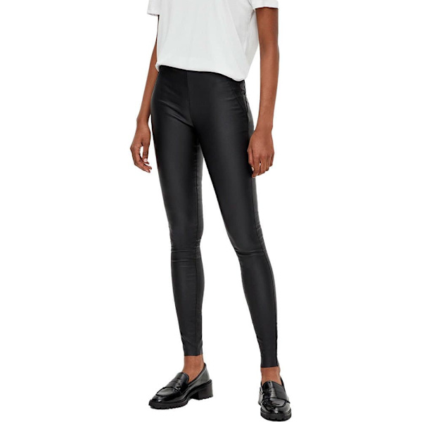 Object Belle Midtaljebelagt S Legging Sort 38 Kvinde