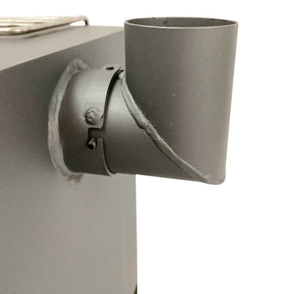 Nordisk Torden Wood Burner Set Lämmitin Musta