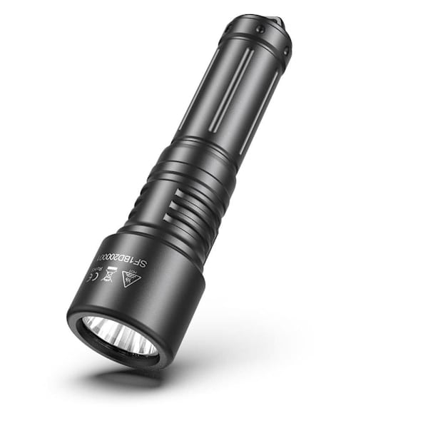 Bludive Dive Torch Bd 20 1200 1200 Lumen Svart
