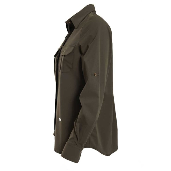 Pasion Morena Lang ærmet Skjorte Safari Grøn 2XL