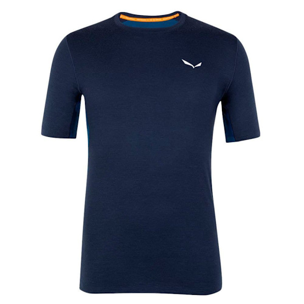 Salewa Cristallo Warm Alpine Merino Responsive Kortærmet Baselayer Blå S Mand