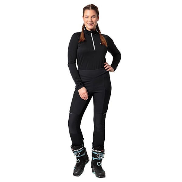 Vaude Larice Leggings Sort 40 / Regular Kvinde