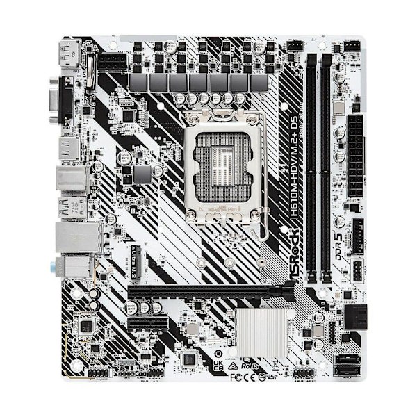 Asrock H610m-hdv/m.2+ D5 Emolevy