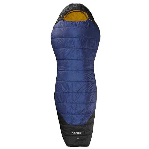 Nordisk Makuupussi Puk -2ºc Sininen Regular / Left Zipper