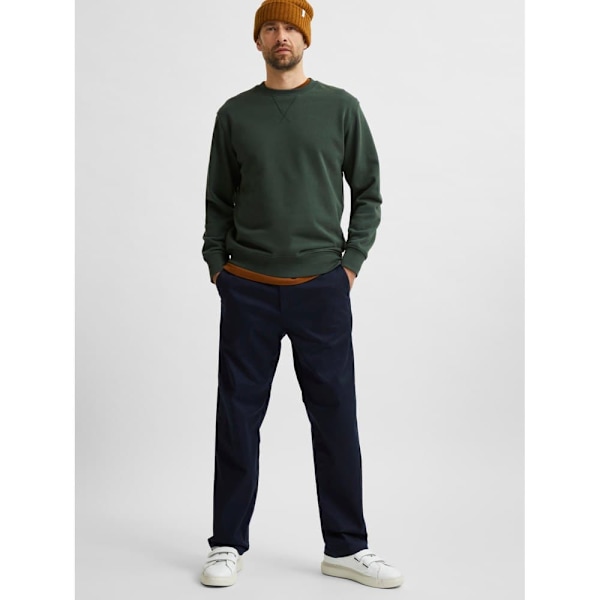Selected Byxor Loose Salford 220 Flex Blå 30 / 32 Man