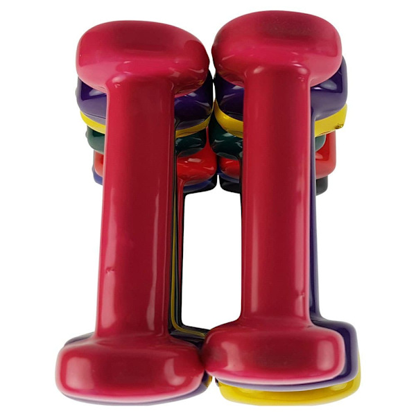 Tunturi Vynil Dumb 5kg 2 Enheder Sort 5 kg