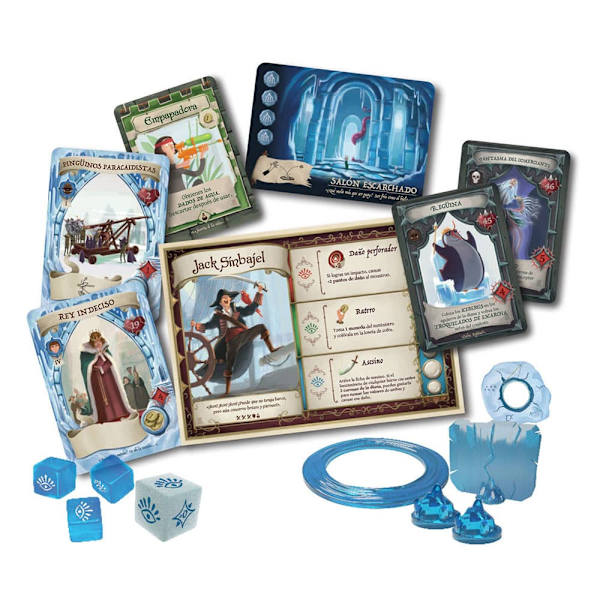 Devir Dungeon Fighter Castillo De Hielo Espeluznante Brädspel