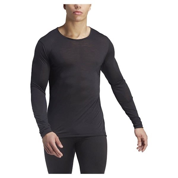 Adidas Langærmet T-shirt Xperior Merino 150 Baselayer Sort M Mand