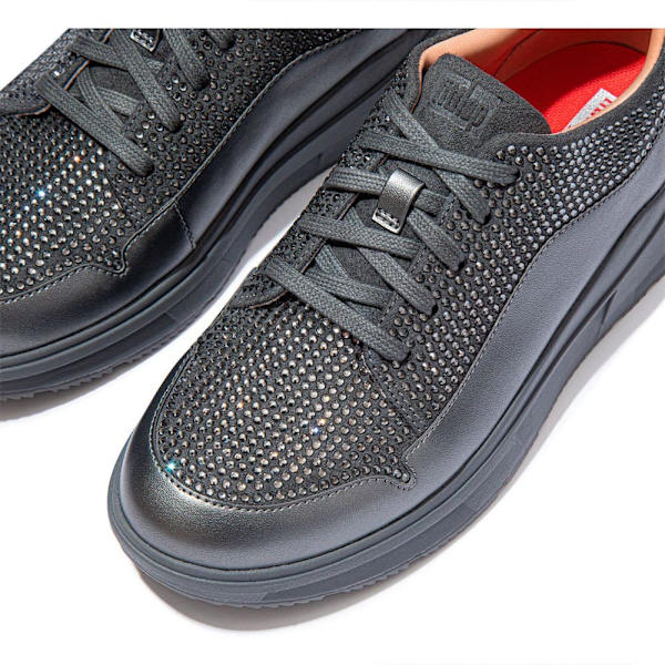 Fitflop Freja Utbildare Lace Up Low Grå EU 37 Kvinna