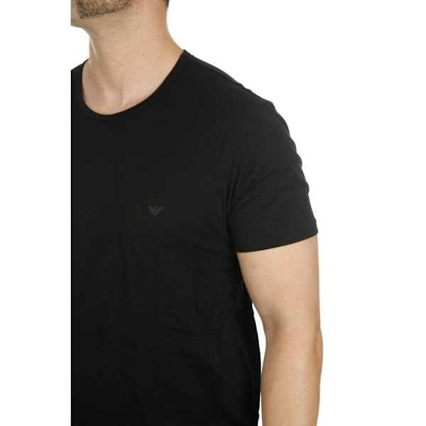 Emporio Armani Kortærmet T-shirt 111647 Cc722 Sort L Mand