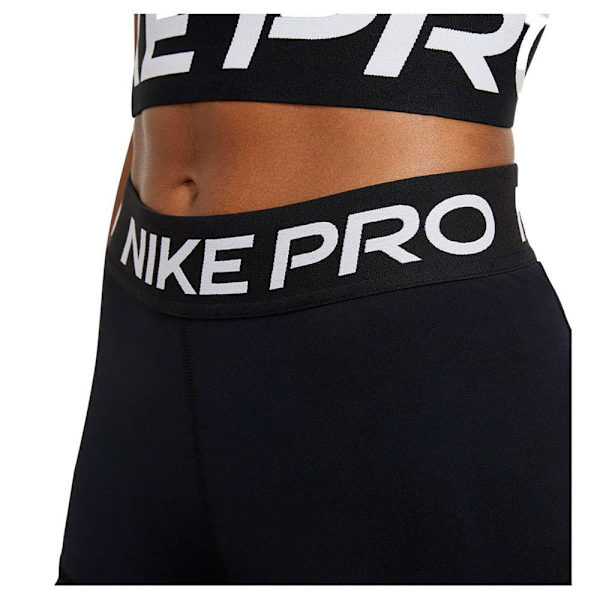 Nike Pro 365 3´´ Lyhyet Leggingsit Musta 2XL Nainen