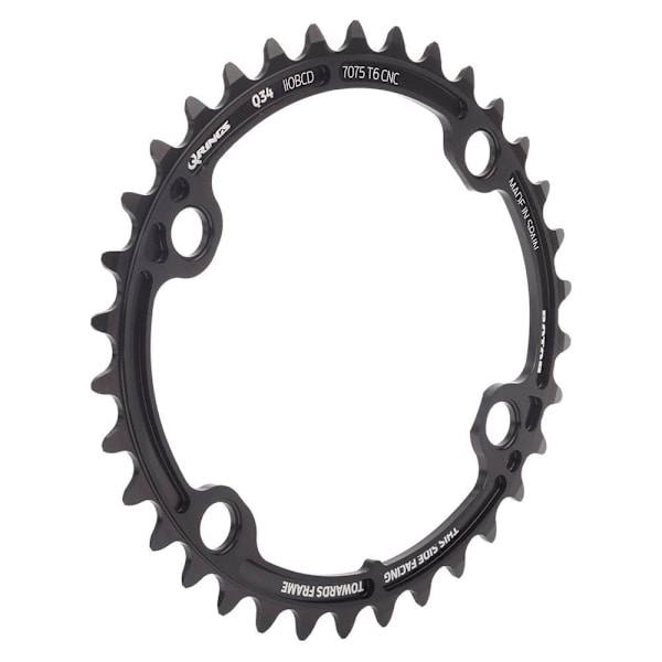 Rotor Kæderring Round Q 110 Bcd Outer Sort 37t