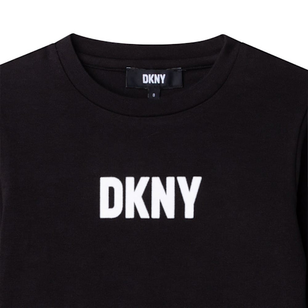 Dkny Pitkähihainen T-paita D35s32 Musta 10 Years