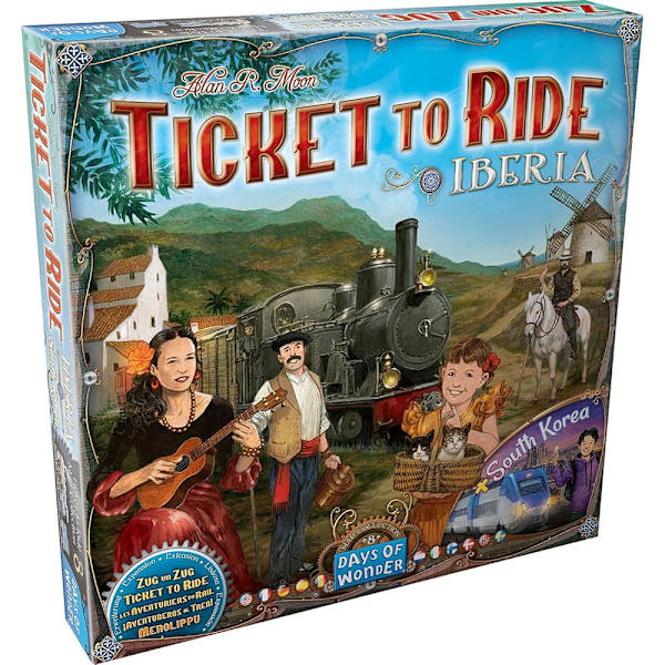 Days Of Wonder ¡aventureros Al Tren! Iberia Brädspel