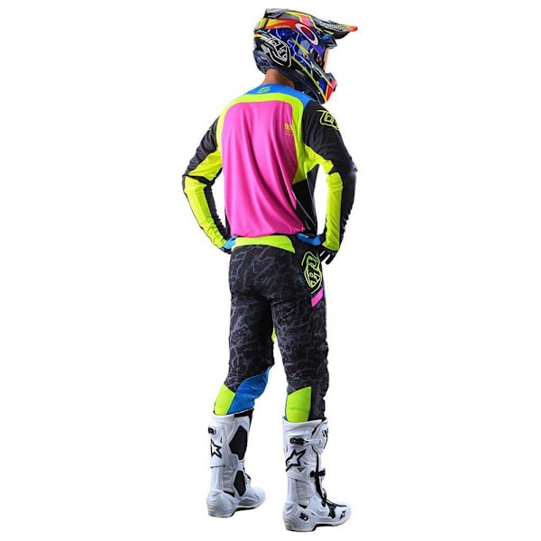 Troy Lee Designs Langærmet T-shirt Se Pro Fractura Sort L Mand