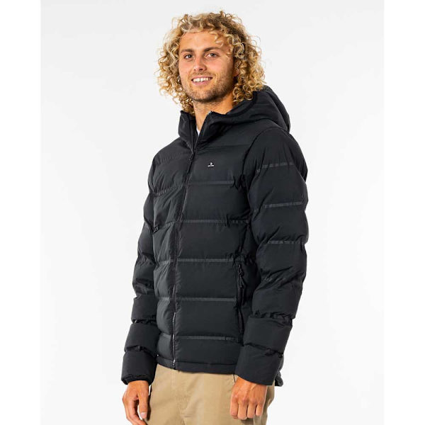 Rip Curl Pufferjacka Anti Series Elite Svart L Man