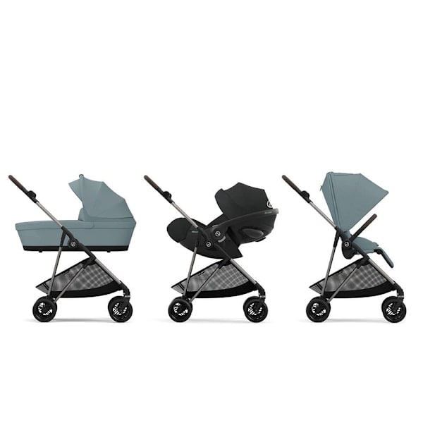 Cybex Melio Lastenvaunut Harmaa