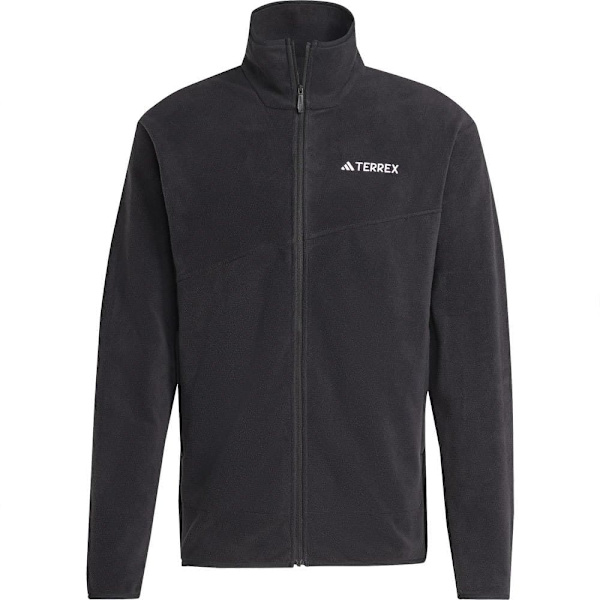 Adidas Terrex Multi Fleecejakke Med Fuld Lynlås Sort M Mand