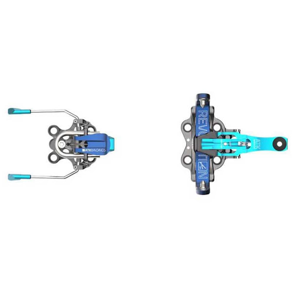 Atk Race Hiihtäätouringsiteet Revolution Brake Lightweight World Cup Hopeinen 60-70 mm
