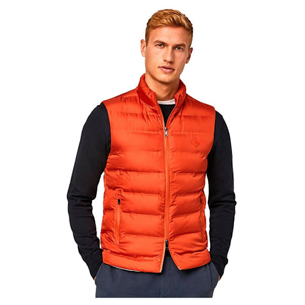 Hackett Vest Hm402895 Lightweight Orange M Mand