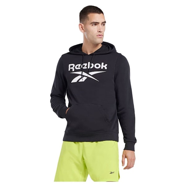 Reebok Tröja Identity French Terry Vector Pullover Svart S Man