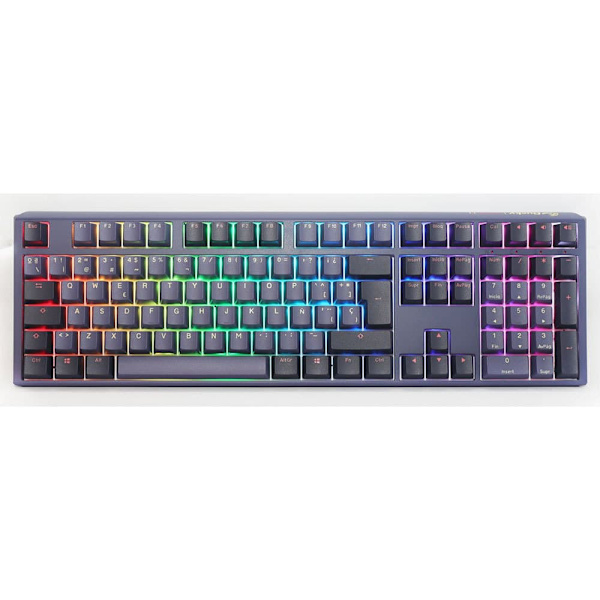 Ducky Spel Tangentbord One 3 Cosmic Pbt Mx Red Blå Spanish QWERTY