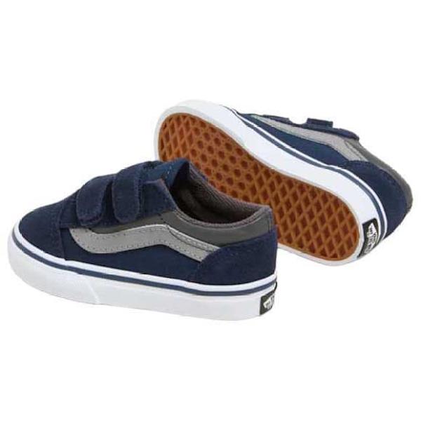 Vans Old Skool V Småbarnsskor Blå EU 21 Pojke