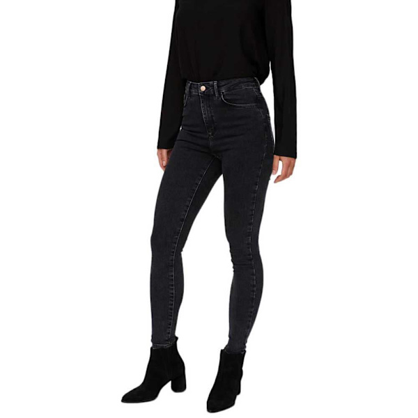 Vero Moda Jeans Sophia High Waist Skinny Grå XL / 32 Kvinde