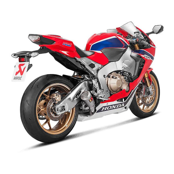 Akrapovic Line Titanium Cbr 1000rr/sp/sp2 17-18 Ref:s-h10so18-cbt Ikke-homologeret Slip-on Udstødning Søvfarvet Not Homologated