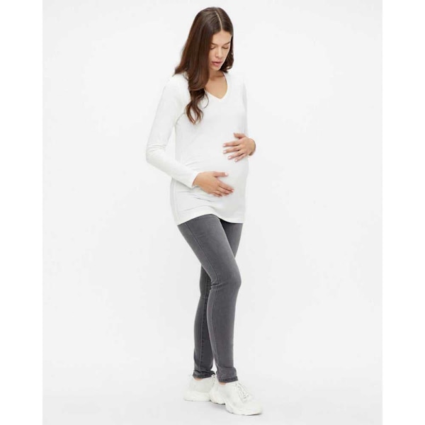 Mamalicious Jeans Til Barsel Lola Slim Grå 30 / 34 Kvinde