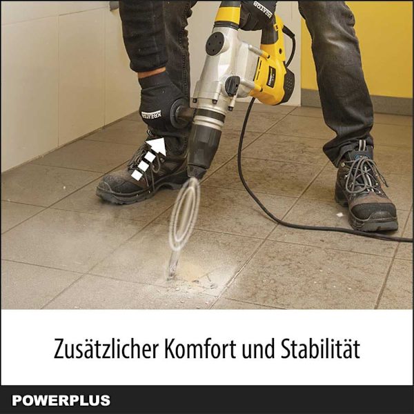 Powerplus Hammerboremaskine Powx1179 1600w Søvfarvet